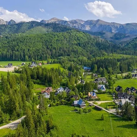 别墅 Goralski Dom Z Jacuzzi I Widokiem Na Tatry *